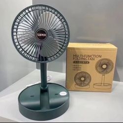 Direct blog folding storage telescopic folding fan USB