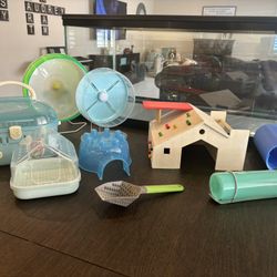 Hamster cage and items!!!