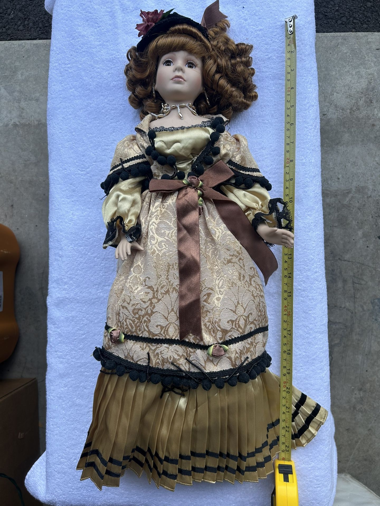 18 1/2" Inch Porcelain Doll