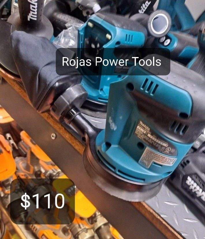 MAKITA 18V LXT LITHIUM-ION CORDLESS 5IN RANDOM ORBIT SANDER (TOOL-ONLY)
