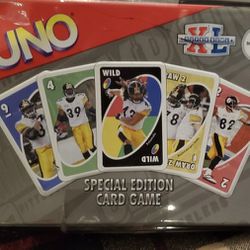Steelers Super Bowl XL Uno Game 