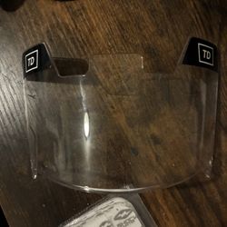 TD Football Helmet Visor 