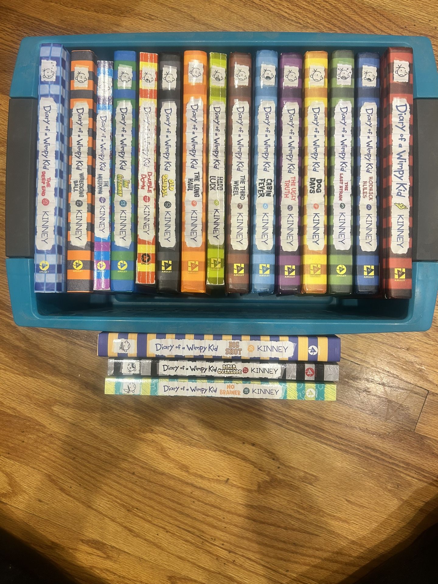 Dairy Of A Wimpy Kid 1-18
