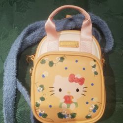 Hello kitty crossbody purse backpack