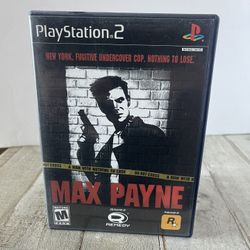 Max Payne (Sony PlayStation 2, 2001) PS2