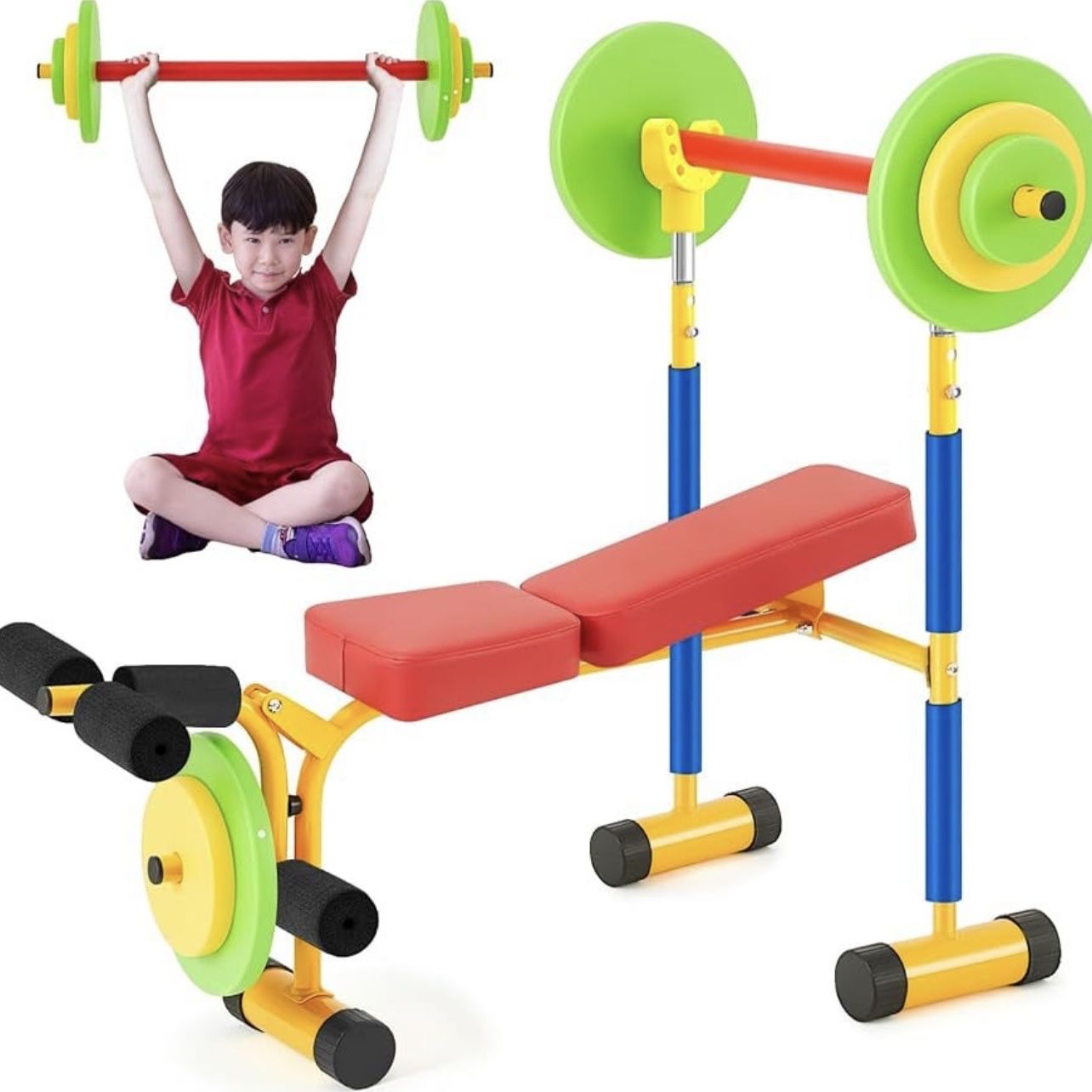 Kids Exercise Machine Kids Exercise Equipment Collection: Strength Training, Cardio, and ...