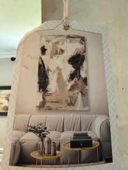 Picture frame canvas