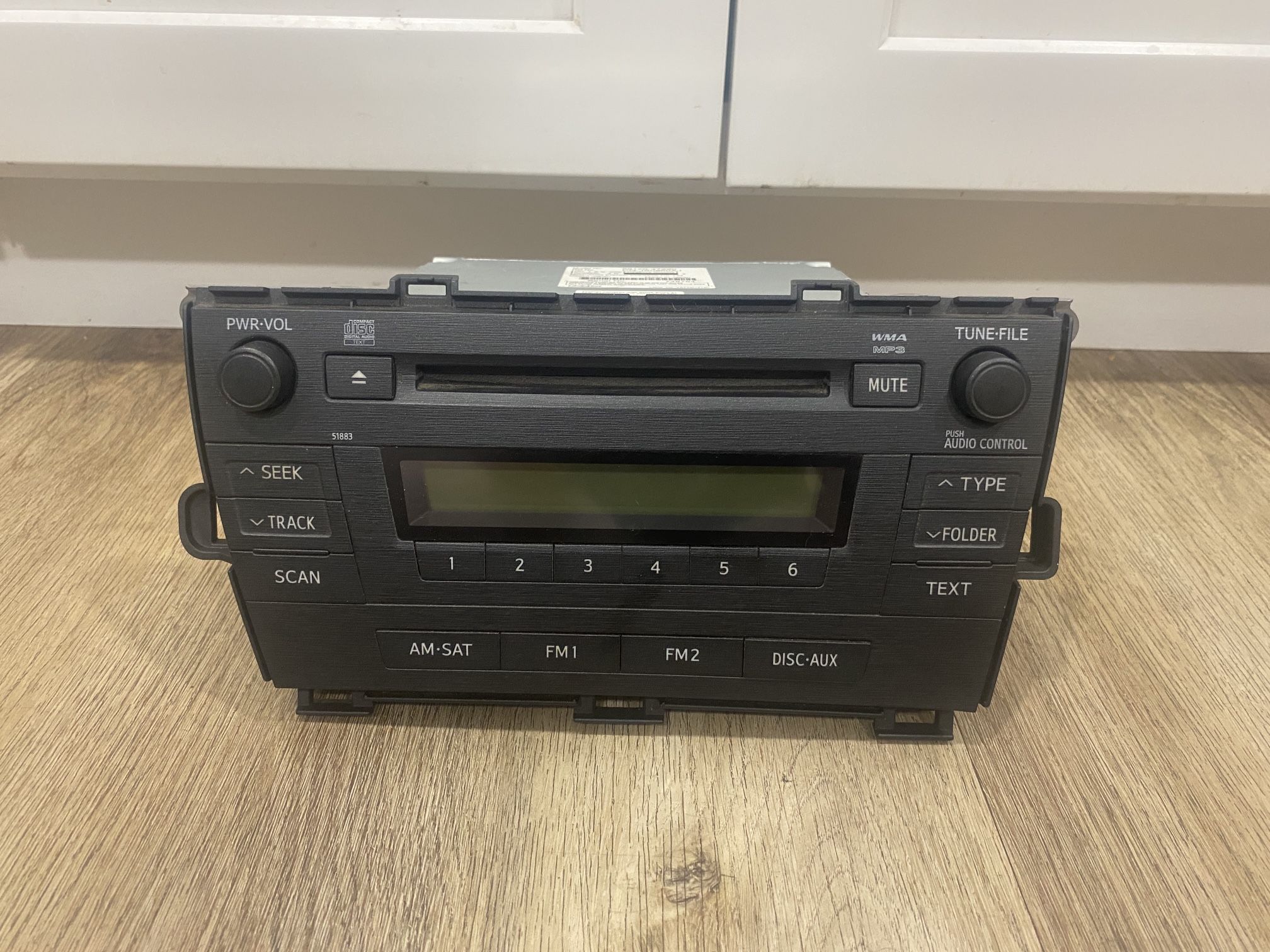 radio tape recorder Prius 2010-2015