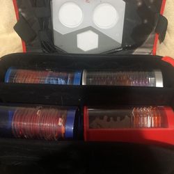 Disney Infinity Bag. And  4 Exclusive Power Disc Capsules