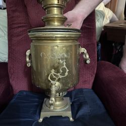 Russian Brass antique Samavar