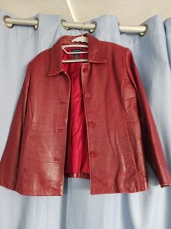 Charter Club woman's leather Jacket