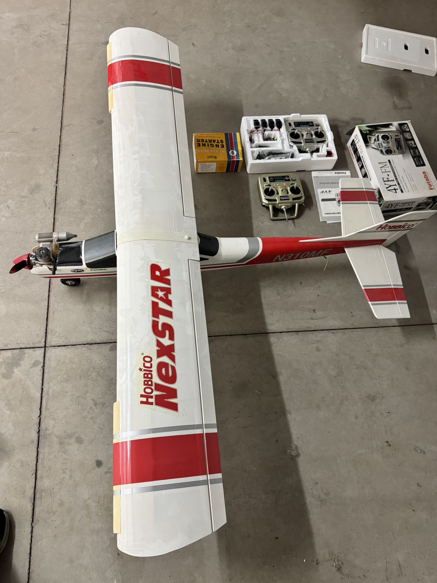 Radio Control Nitro Plane