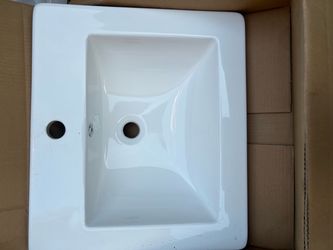 Top Counter square sink