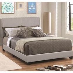 Brand New Grey Queen or Cal King or King Bed — ONLY $199