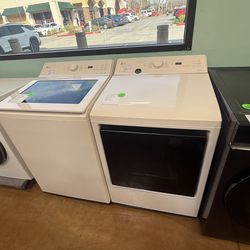 LG washing machine and gas dryer