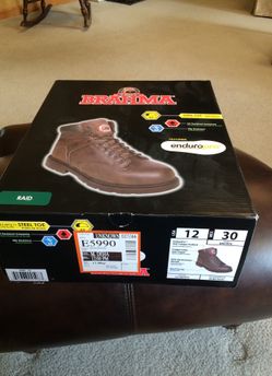 Brahma Steel Toe Workboots Sz 12