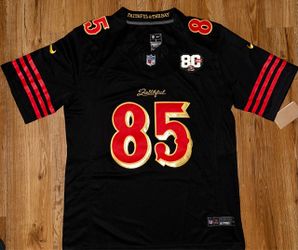 San Francisco 49ers Rivalries black Kittle small medium large XL 2X 3X