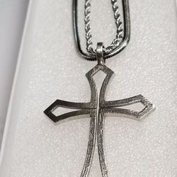 LAST ONE.Custom-made Solid Sterling Silver Cross