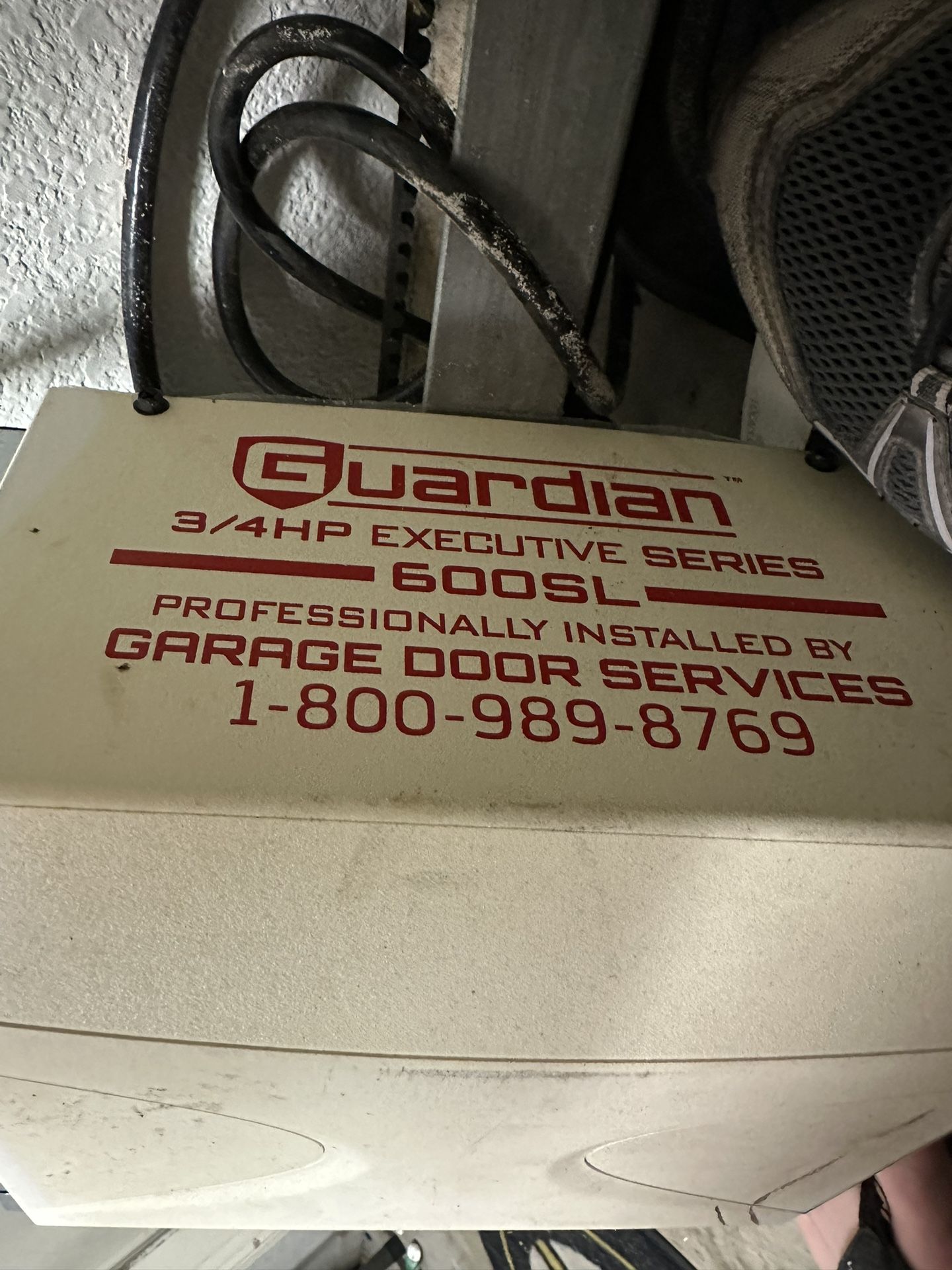 Guardian 600SL 3/4HP garage door Opener