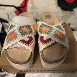 Dirty Laundry Platform Sandals
