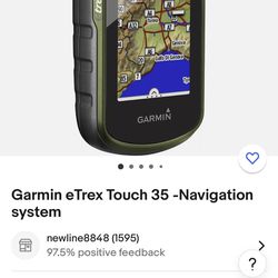 GARMIN ETrex Touch 35t