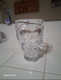 Luminarc USA Skull Glass Tumblers - Treasure Island Mug