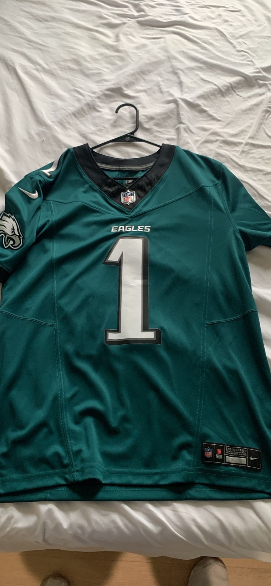 Jalen Hurts Eagles Jersey – Only Worn Once at the Super Bowl Parade!