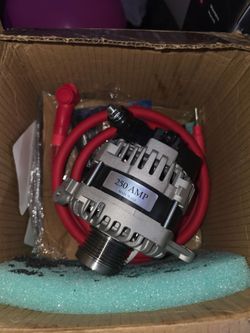 Alternator high output 250a 2017 to 2021 subaru imprezia 2.0l