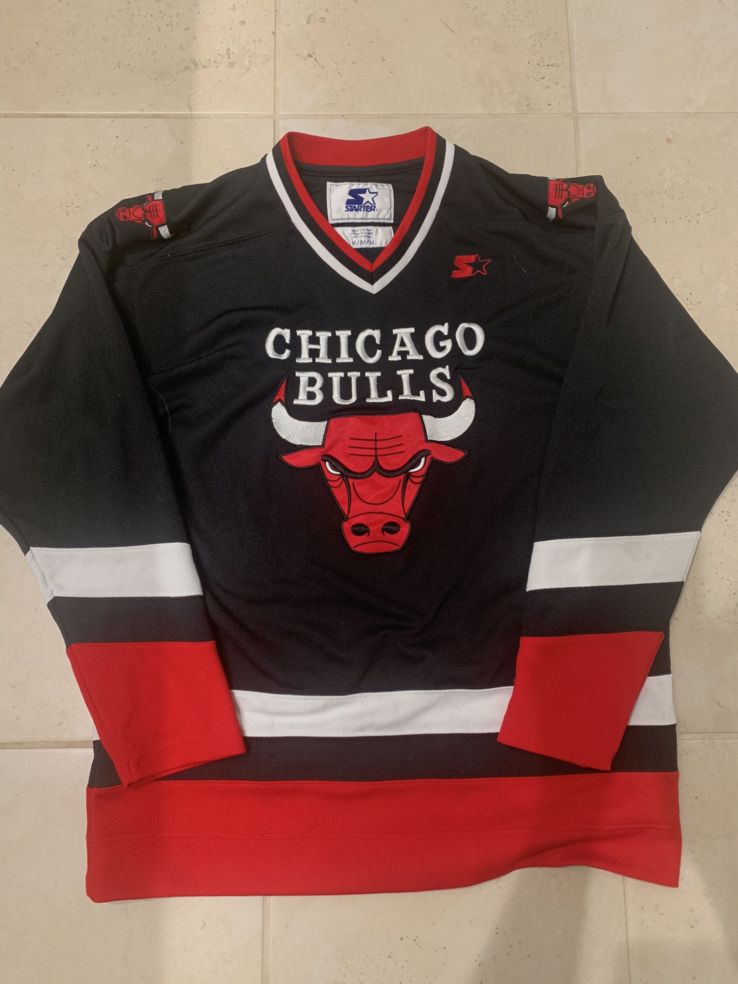 Chicago Bulls Starter Hockey Jersey
