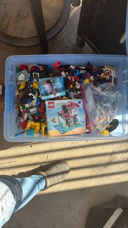 Tub Of Various LEGO