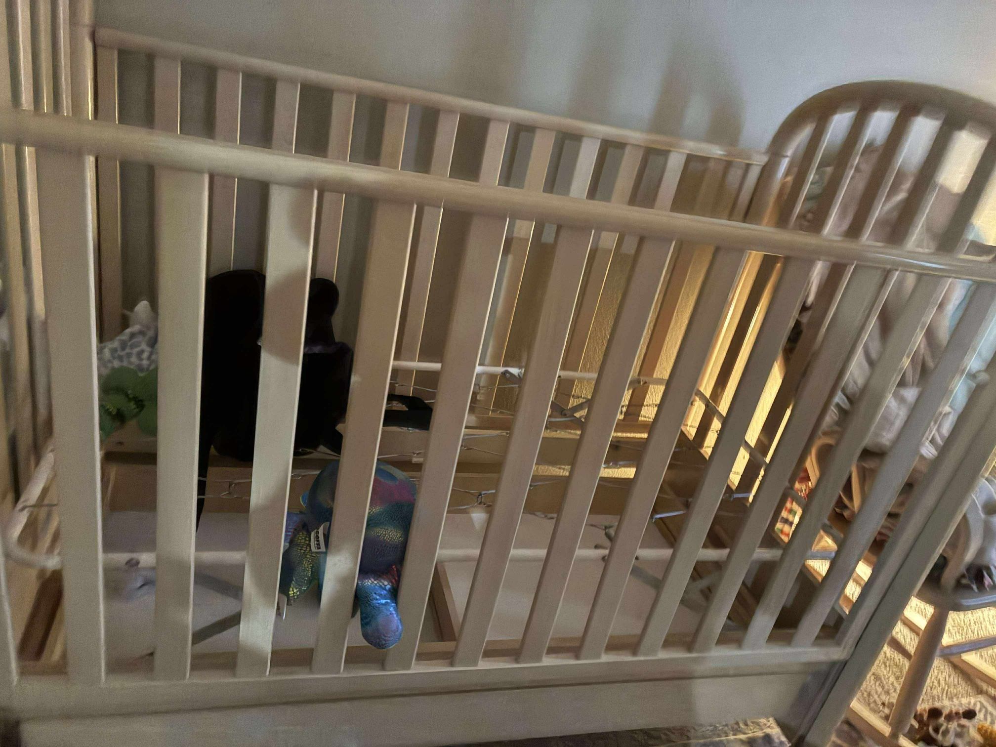 Baby Crib And Full Loft Bunk