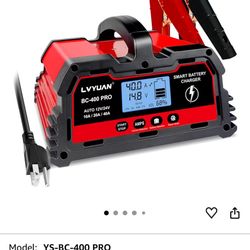 LVYUAN 40Amp Smart Car Battery Charger
