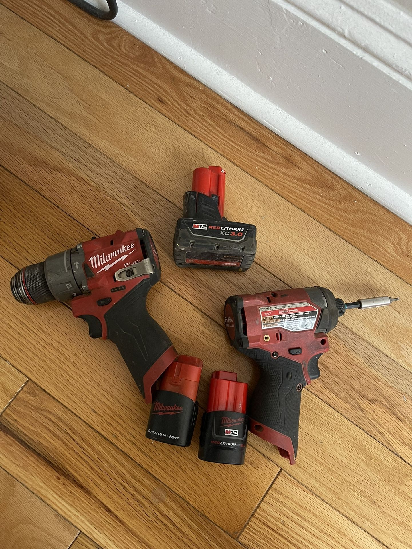 M12 FUEL IMAPCT DRIVER AND HAMMER DRILL