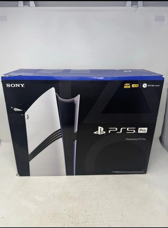 New Sony PlayStation 5 Pro 2TB White Console Gaming System 