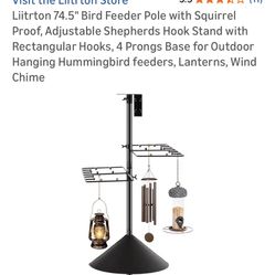 6 Foot Bird Feeder Pole 