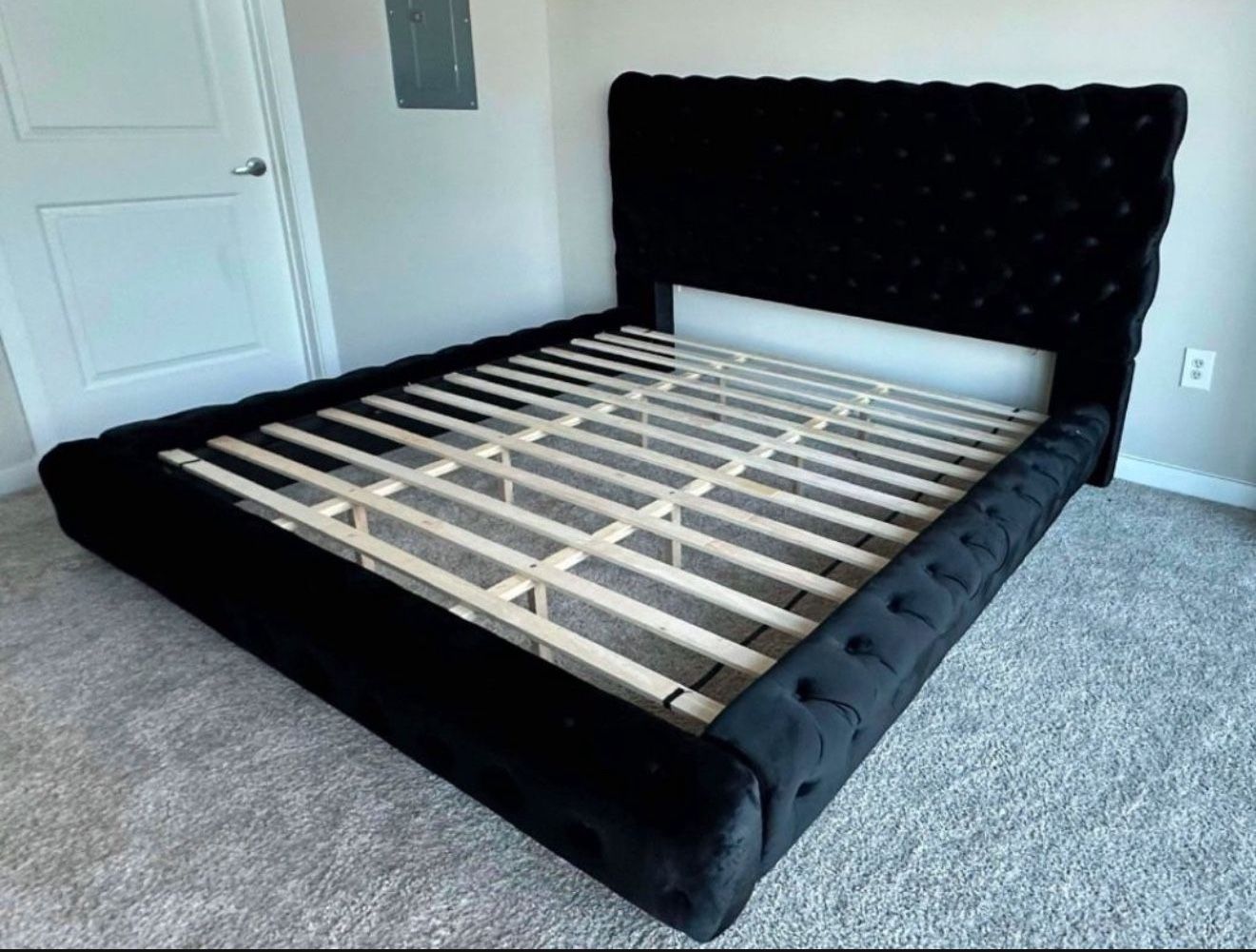 New King Size Platform Bed Frame