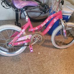 Barbie Bike 16in And Train Wheel 