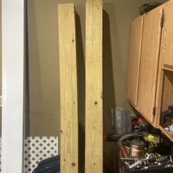 (2) 6by6 Pressure Treat Posts 80 “ Long