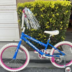 Girls Bike Huffy Bike Blue And Pink Sea Stars