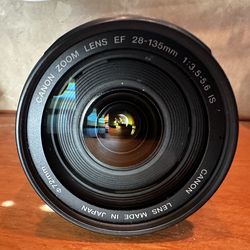 Canon Zoom Lens EF 28-135mm 1-3.5-5.6 IS USM
