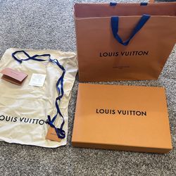 Louis Vuitton Empty Box And Bag