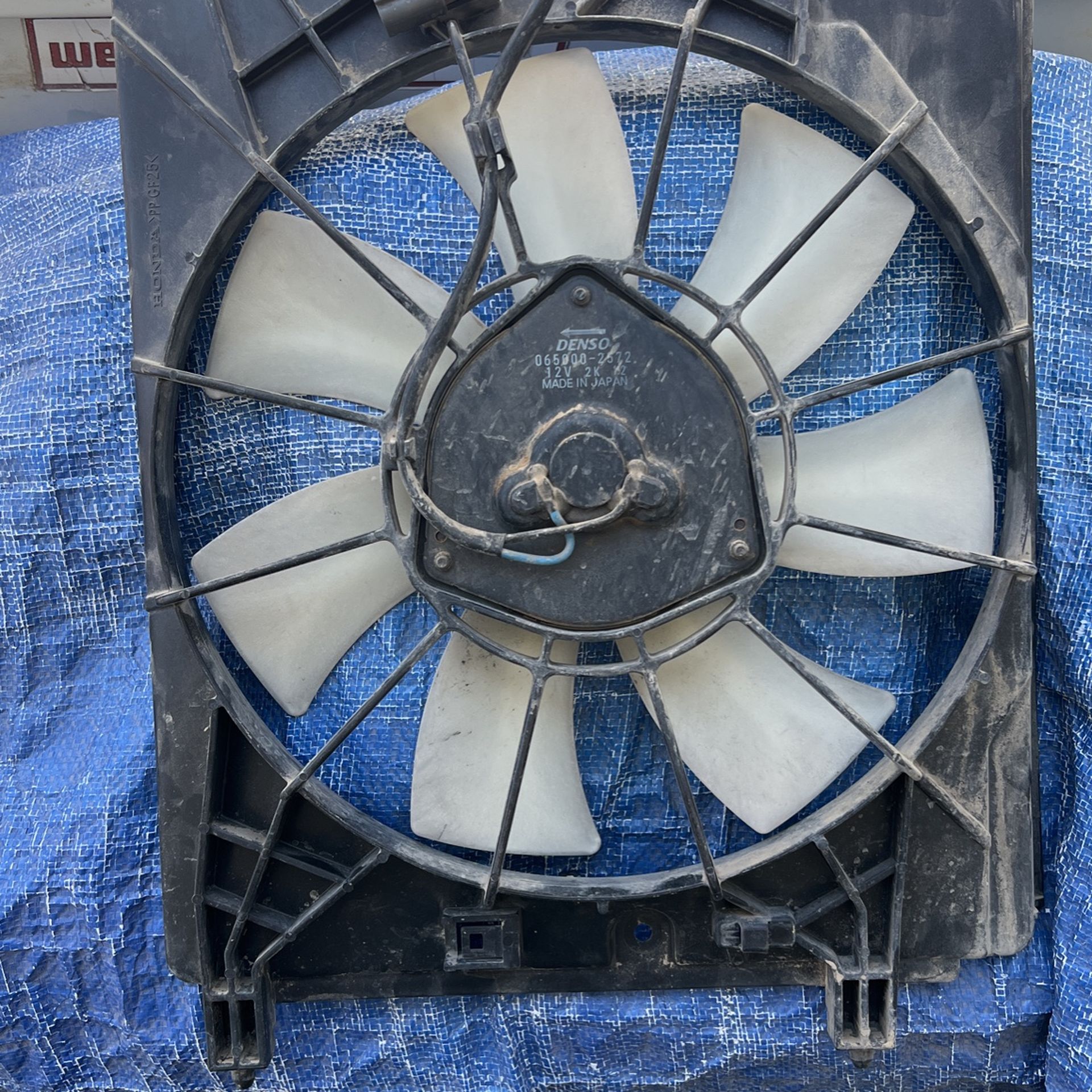 HONDA ELEMENT CONDENSER FAN & SHROUD
