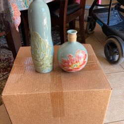 Ceramic  decorative  Jars