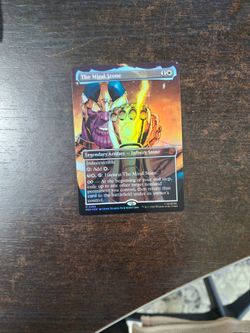 MTG - THE MIND STONE.  - Marvel Super Heroes Borderless M0386
