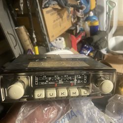 Vw Bus Oval Ghia Blaupunkt Radio