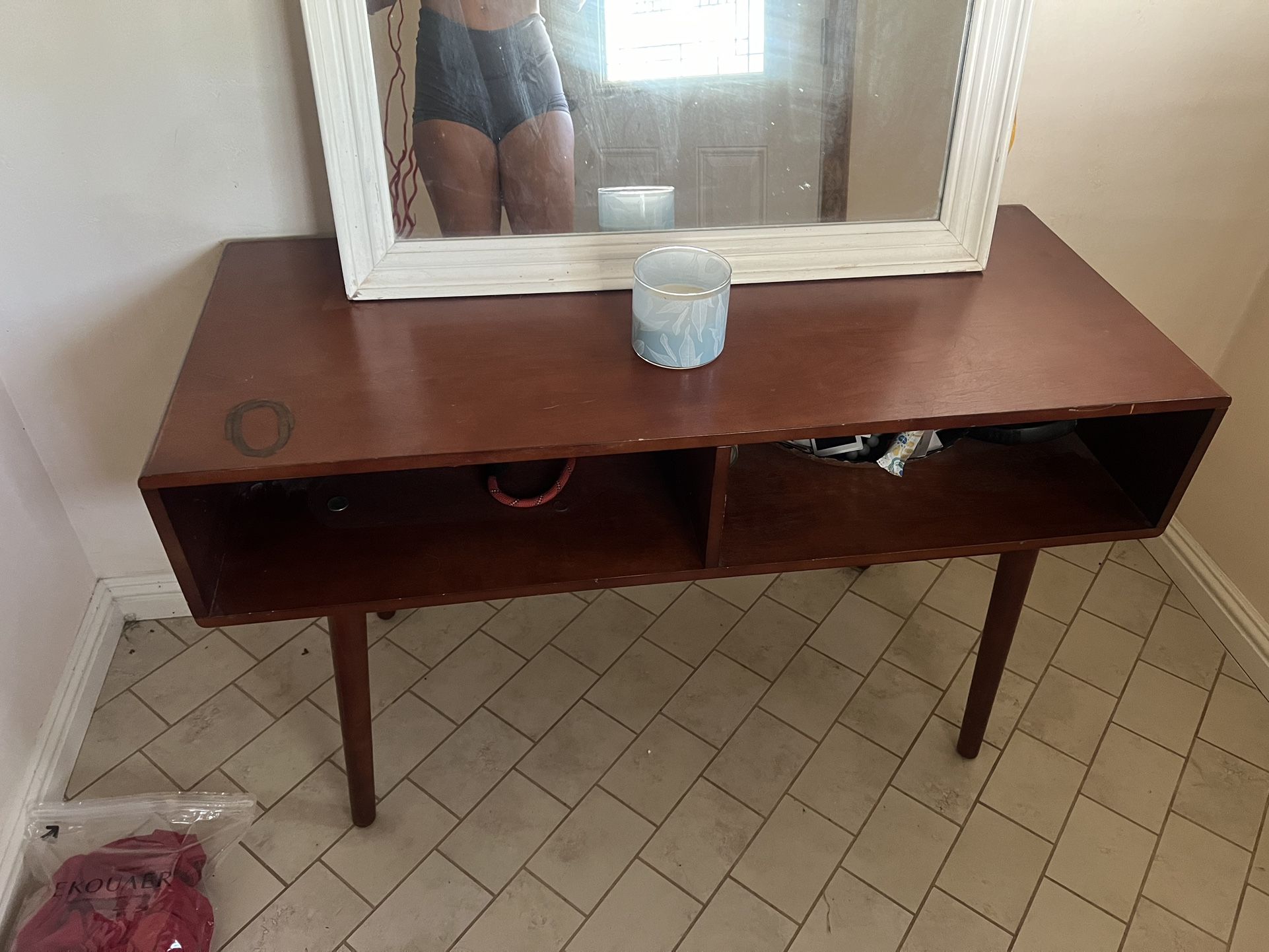 Mid Century Console/entry Table