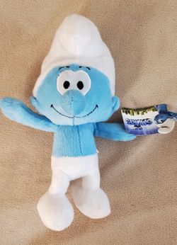 The Smurfs Smurf Plush Toy with Tag