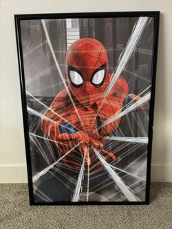 Spider-Man Poster With Frame
