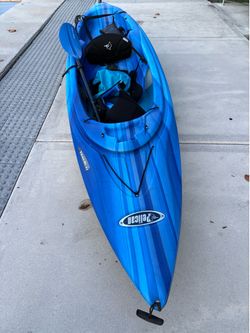 KAYAK Pelican Trailblazer 100 NXT, a 10-foot recreational sit-in kayak.
