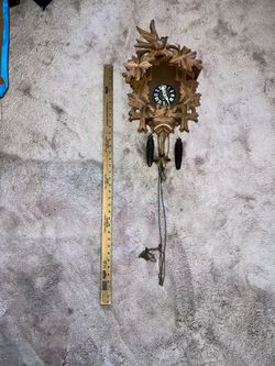 Hand Carved German Cuckoo Clock